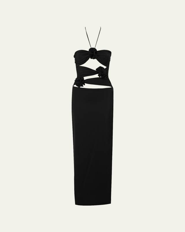 Veranera Cutout Halter Maxi Dress